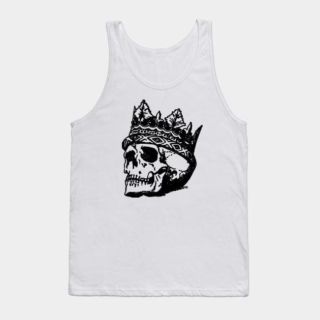 the crown of bones Tank Top by carismashop